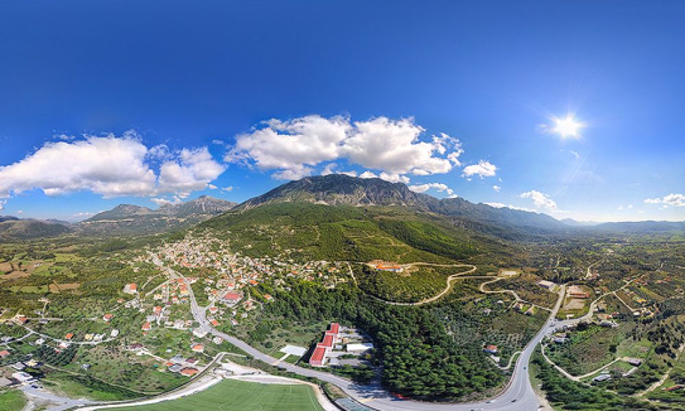 Εναέριο Πανόραμα 3d Παραμυθιάς