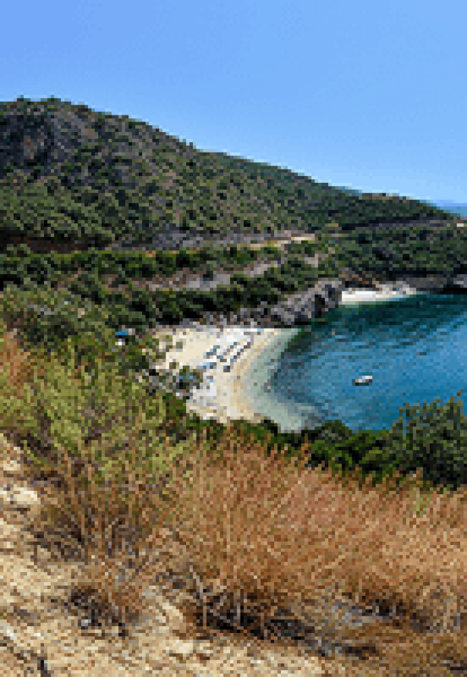 Παραλία Μέγα Ντράφι – Πέρδικα Θεσπρωτίας