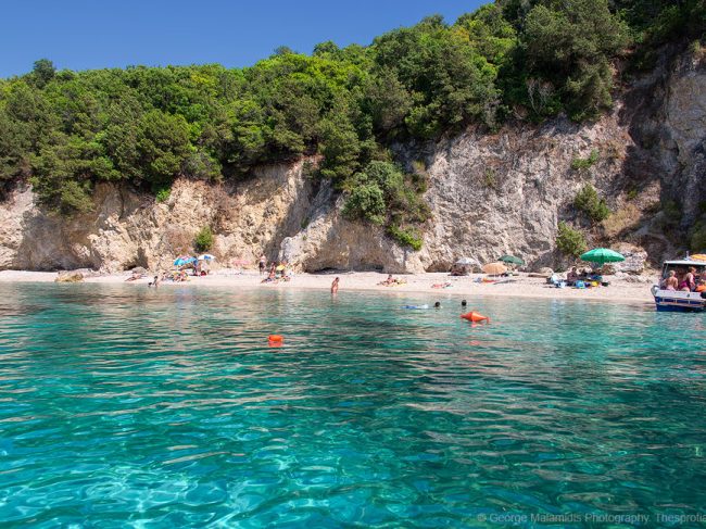 Παραλία Πισίνα – Σύβοτα Θεσπρωτίας